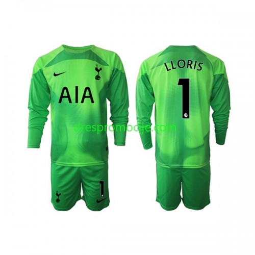 Tottenham Hotspur Hugo Lloris 1 Dres Golmanski Dječji Gostujući 2022/2023 Dugim Rukavima Tottenham Hotspur Hugo Lloris 1 Dres Golmanski Dječji Gostujući 2022/2023 Dugim Rukavima